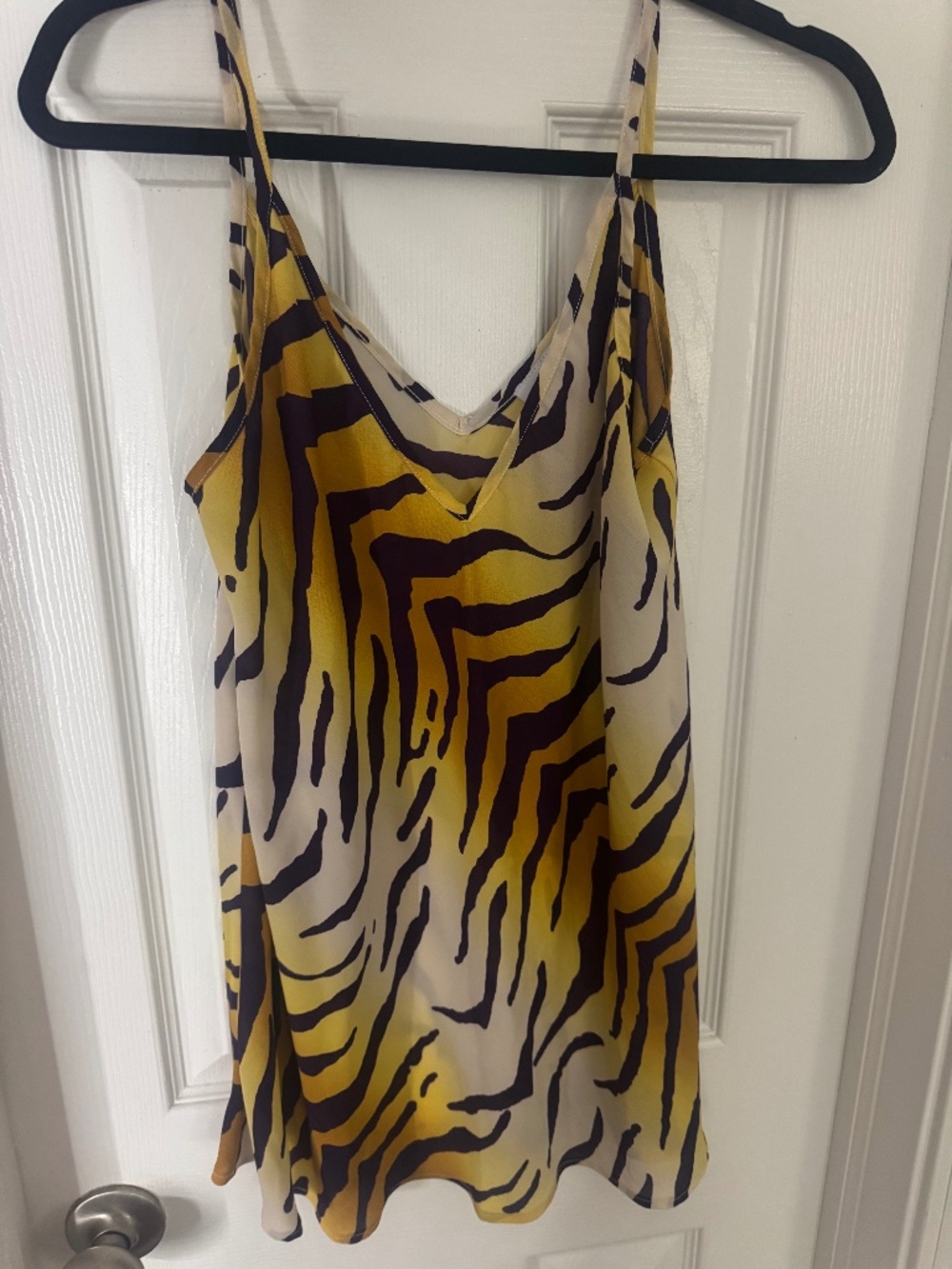 Adrienne Tiger Print Tank Top